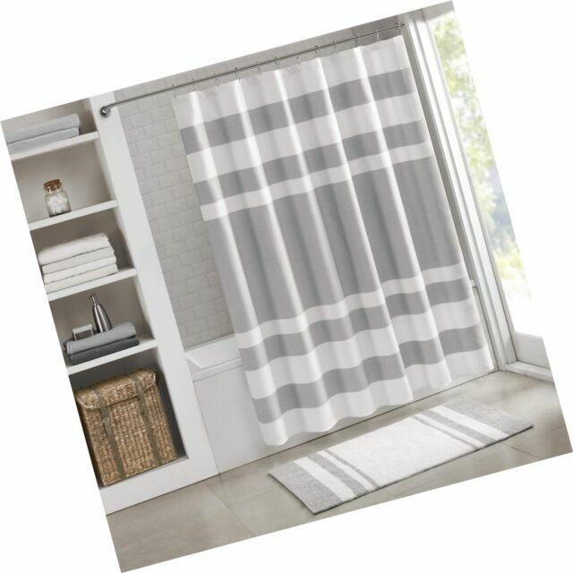 Spa Waffle Shower Curtain With 3m, Madison Park Spa Waffle Shower Curtain
