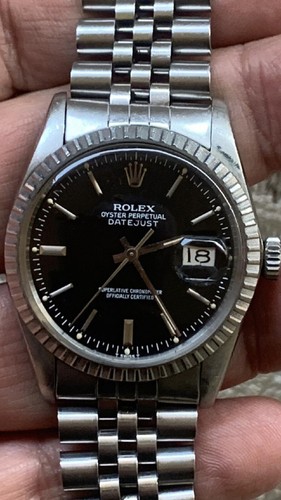 Rolex Datejust Edlstahl Herrenuhr36 mm - Ref:16030 Automatik - Bild 12 von 14