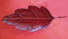 Large Red Metal Table Top Bird Feeder