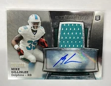 2013 Bowman Sterling Relics 255/361 Mike Gillislee #BSAR-MGI Rookie Auto RC