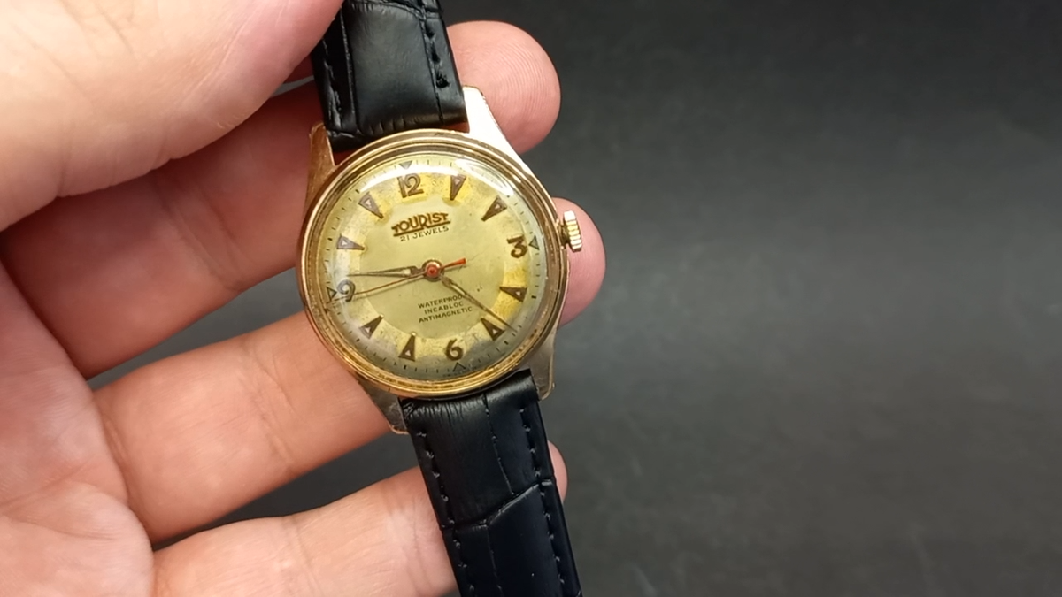 Vintage Swiss Watch Tourist Incabloc Antimagnetique,Watch Made in