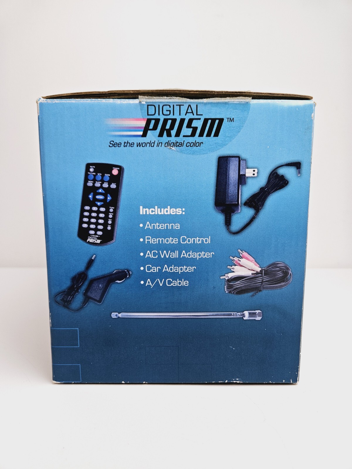 Digital Prism ATSC710 7inch Portable Handheld LCD TV W/Remote