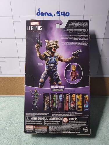 Marvel Legends Guardianes de la Galaxia Vol. 2 cohetes mapaches Groot NO mantis BAF - Imagen 2 de 2