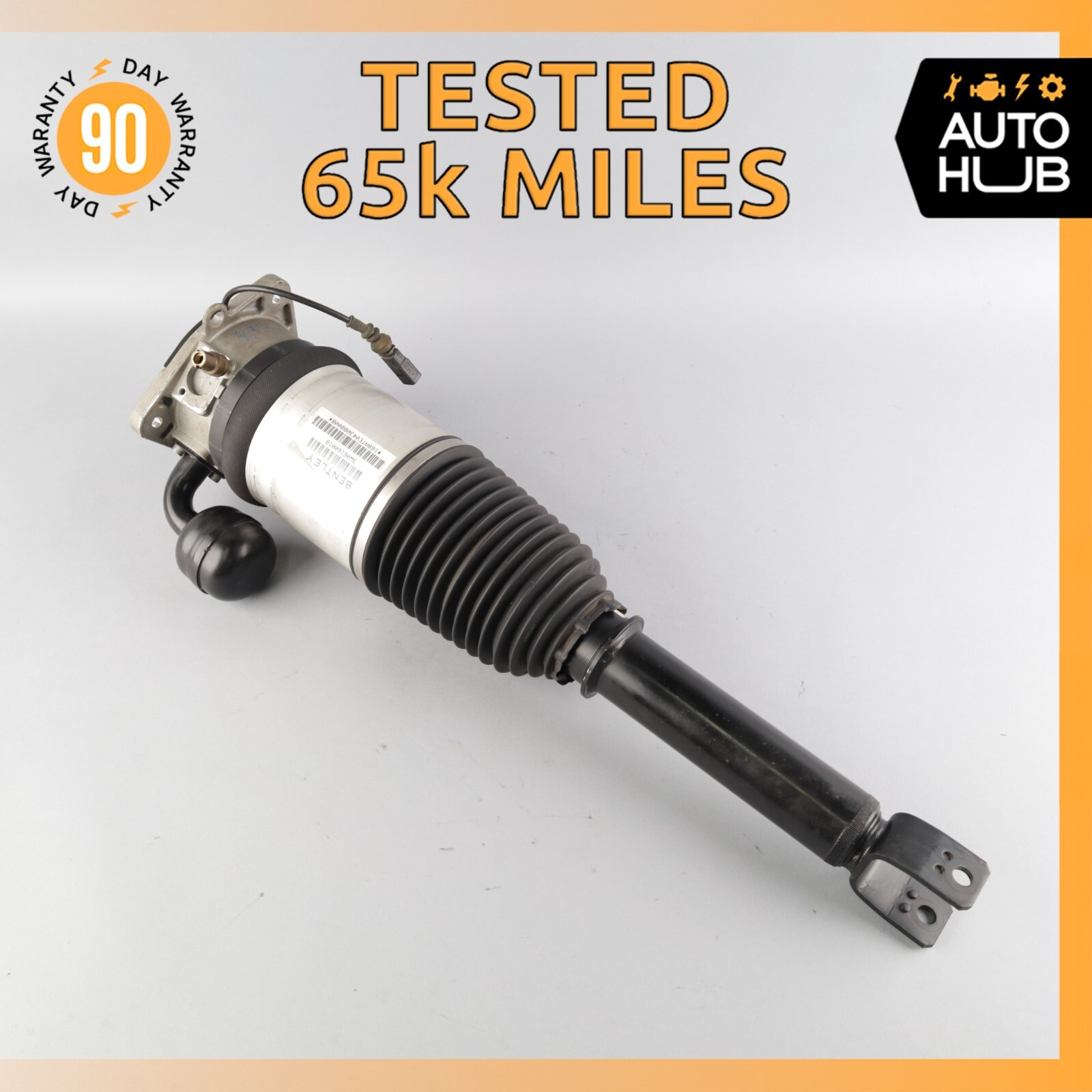 03-10 Bentley Continental GT Rear Left Driver Air Ride Air Shock Strut OEM 65k