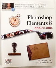 Photoshop Elements 8 One-ON-One First Edition NEW