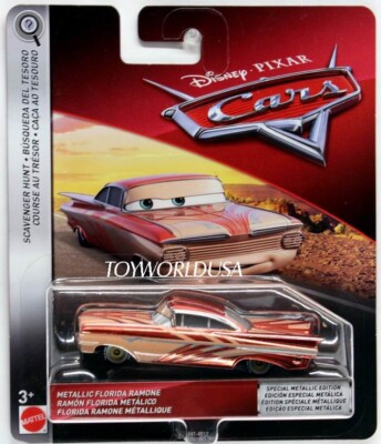 2018 Disney Pixar Cars SCAVENGER HUNT Metallic Florida Ramone FLM411