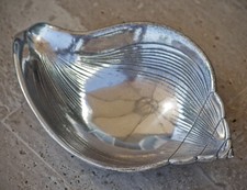 VINTAGE Arthur Court Aluminum Shell Bowl 1983 Made in USA