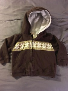 brown toddler sweatshirt