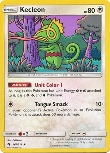 Pokemon Kecleon - 161/214 - Uncommon NM-Mint Lost Thunder