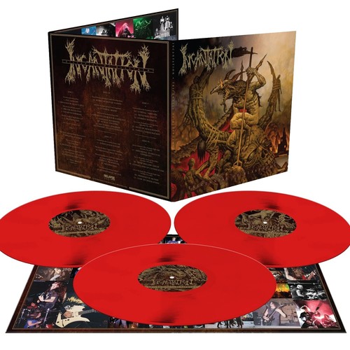 INCANTATION – Decimate Christendom (Clear/Red Splatter Vinyl) Ltd