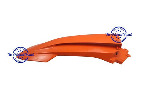 FRONT FENDER ORANGE MUDGUARD "FOR KTM ADVENTURE 390 X / ENDURO 390 R" - Picture 6 of 10