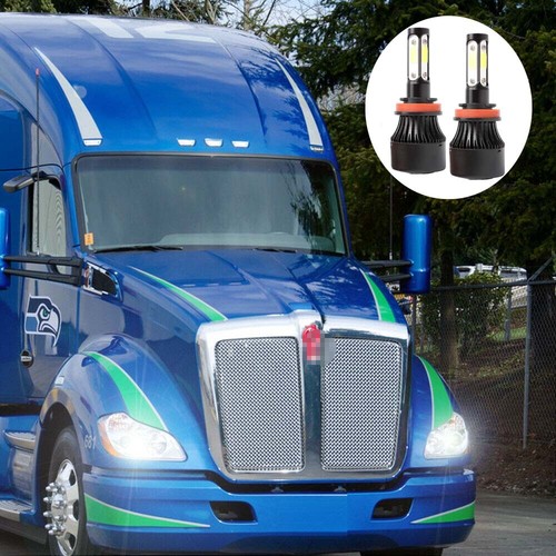 4 side H11 led Kit Conversion Bulb Low Beam Light System for Kenworth