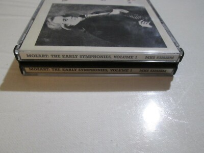 Wolfgang A Mozart The Early Symphonies Volume 1 CD 3-Disc MHS