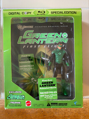 Green Lantern - First Flight (Best Buy Exclusive) (Blu-Ray/DVD/Figurine) NEW