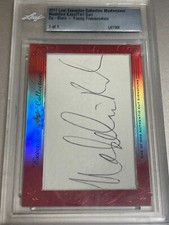 2017 Leaf Madeline Kahn Teri Garr Co-Stars Cut Signature 1/1 Young Frankenstein