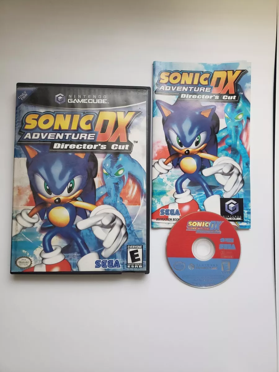 Sonic Adventure DX Director's Cut + Sonic Mega Collection Nintendo Gamecube  Game