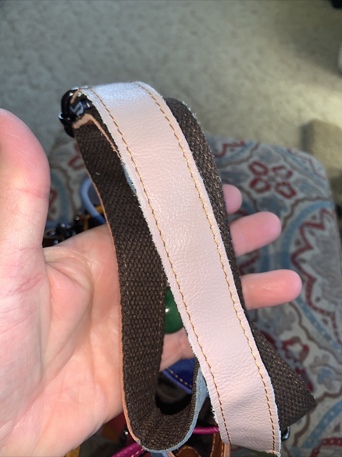 Ameri Leather Skulls And Rivets Patchwork Leather… - image 4