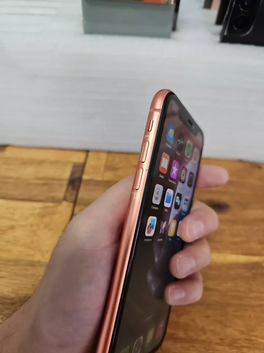 iPhone XR Coral 64 GB au iPhoneXR au版 コーラル 64GB Amazon.com