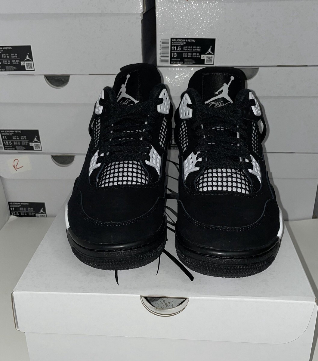 Nike Air Jordan 4 Retro White Thunder - All Sizes - FQ8138 Nike Air Jordan 4 Retro White Thunder - All Sizes - FQ8138