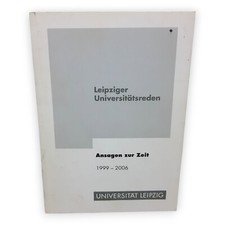 Leipziger Universitätsreden Ansagen zur Zeit...