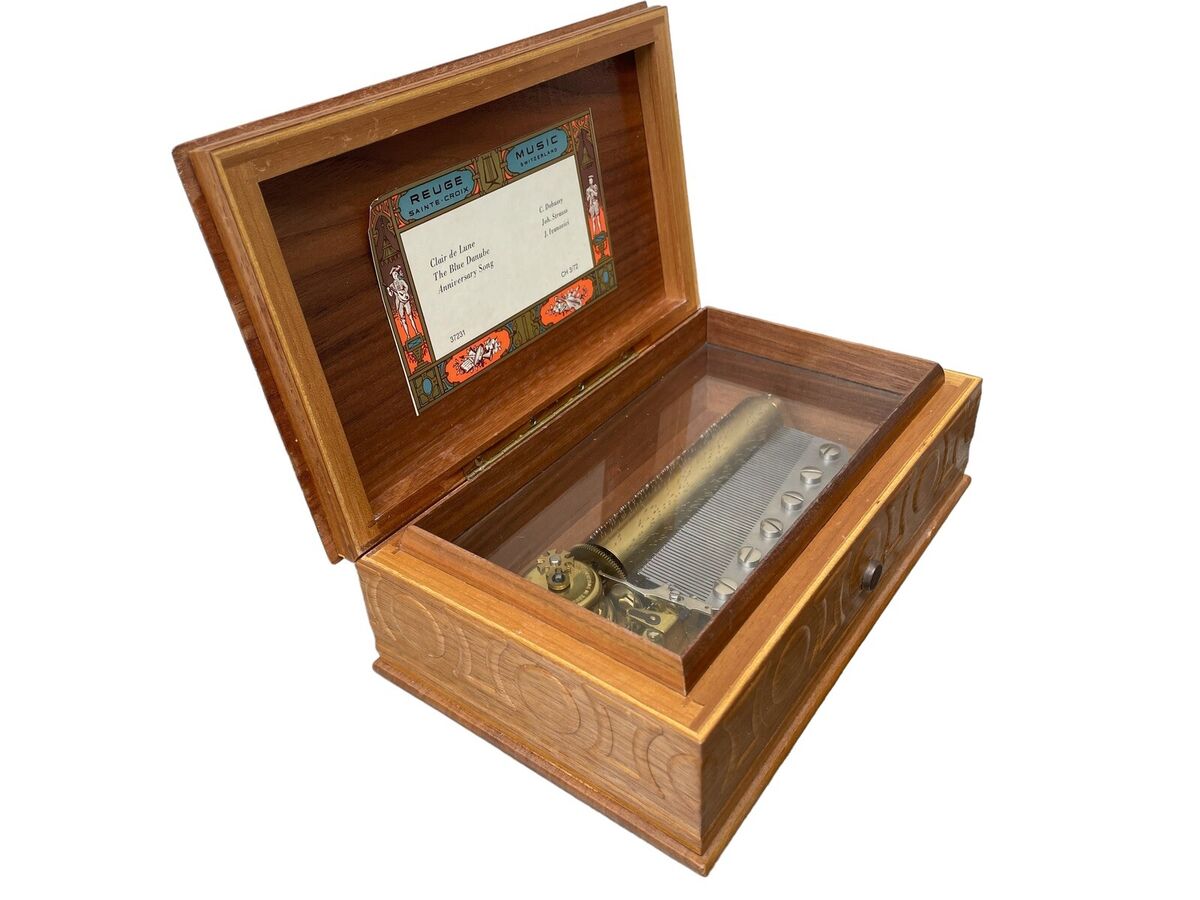 Vintage Reuge Sainte Croix 72 Keys Music Box Play | eBay Vintage Reuge Sainte Croix 72 Keys Music Box Play | eBay