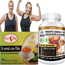 COLON Clean 14 DAY Quick Cleanse Support Detox Weight Loss Increased Energy 100