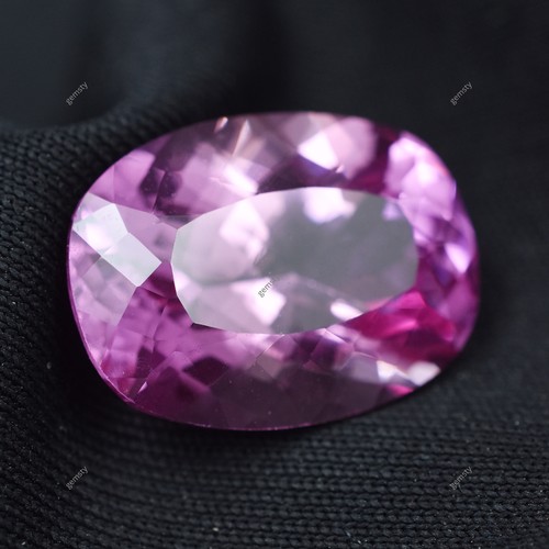 NATURAL Pink 15.35 Ct Cushion Shape CERTIFIED Sapphire Premium Quality Gemstone - Picture 5 of 14