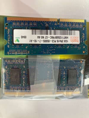 Lot 2x Barrettes RAM PNY DDR3 2Go PC3-8500 SO-DIMM 1066Mhz