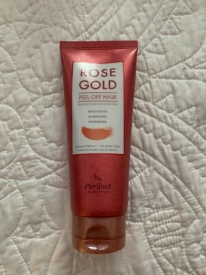ROSE GOLD Peel Off Mask Revitalizing Treatment with 24K Gold and Rose 3.52 oz