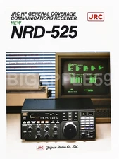Sales Flyer Brochure For JRC NRD-525 Shortwave Communication Radio Receiver