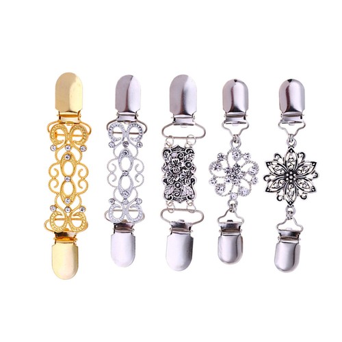 LemonRoad Kleiderklammern 4er Set - Starke Clips Für Hochzeitskleider & Mode