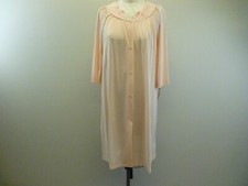Shadowline Irregular 3/4 Sleeve Button Down Robe 77280