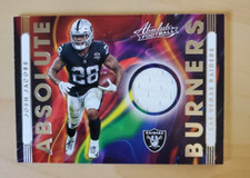 2021 Absolute Football Josh Jacobs Absolute Burners Relic #AB6 Raiders