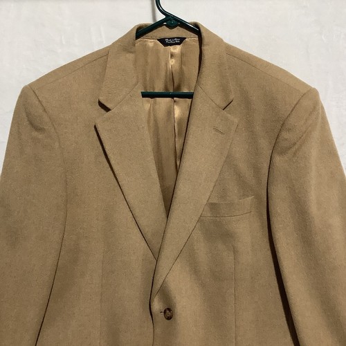 Daniel Gray Sport Coat Grand Luxe 100% Camel Hair Blazer Lined Brown Men Sz 44L - Picture 2 of 11