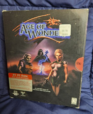 Age Of Wonders Big Box (PC, CD-ROM, 1999) Epic Games Complete Sealed Wear on Box