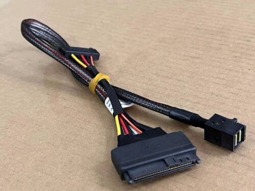 for Amphenol RHS36-2582 U.2 SFF-8639 to Mini-SAS SFF-8643 cable 0.5m - Picture 4 of 6
