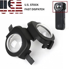 Snap-on Plastic Lens Guard Protective Cover Cap for Insta360 X4 Action Camera