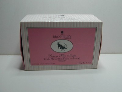 Bronnley Percy Big Soap, Luxus Seife, 100g, Original aus UK, NEU & OVP