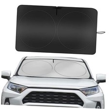 Car Windshield Sun Shade, Foldable 240T Thickened Car 1Pc windshield sun shade