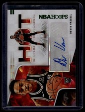 2020-21 Hoops #HR-DVS Devin Vassell Hot Signatures Rookies Green