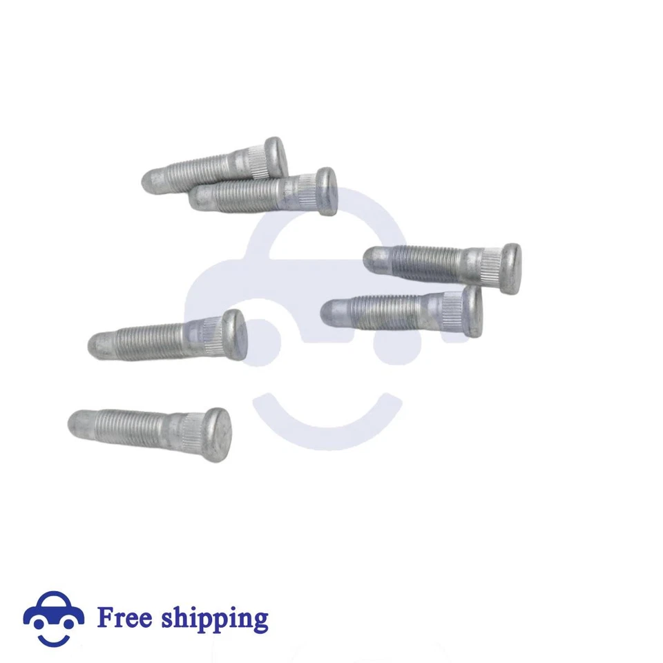 Paquete de 6 tacos de rueda para GMC Chevy Silverado Sierra 1500 2500 3500 Cadillac Foto 2 de 4