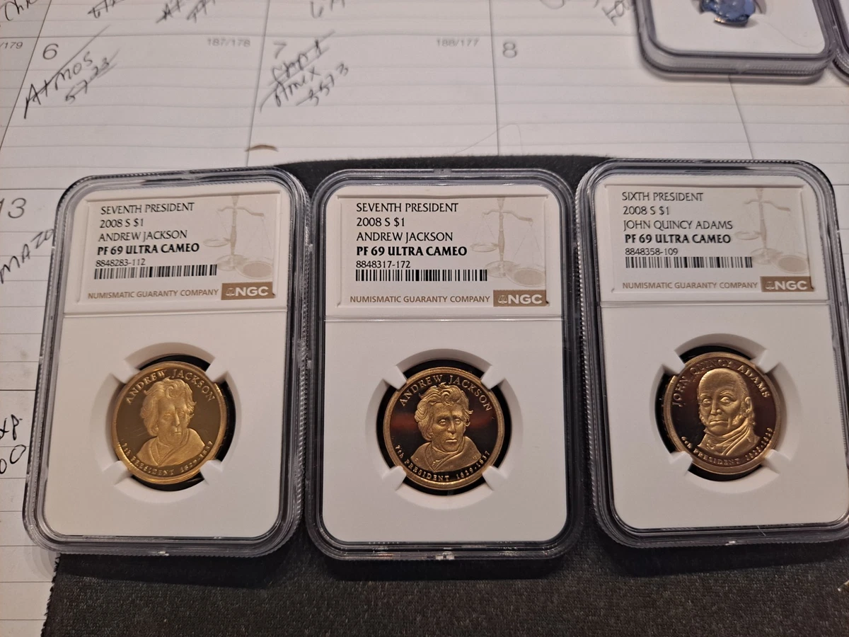 Grade PR 69 NGC Presidential Dollar Coins (2007-Now) for sale | eBay