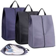 Foldable Shoe Bag For Travel, Shoes Pouch Storage Packing Organizers With Handle