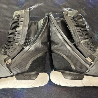 Adidas Y-3 Qasa Boot Men's Size 8 Black bb4803 | eBay