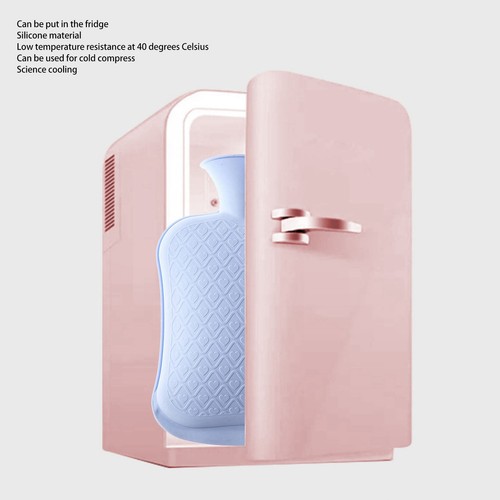 Wärmflasche süß dick weich Silikon Heizung Wärmbeutel für Winter 800ml - Bild 7 von 22