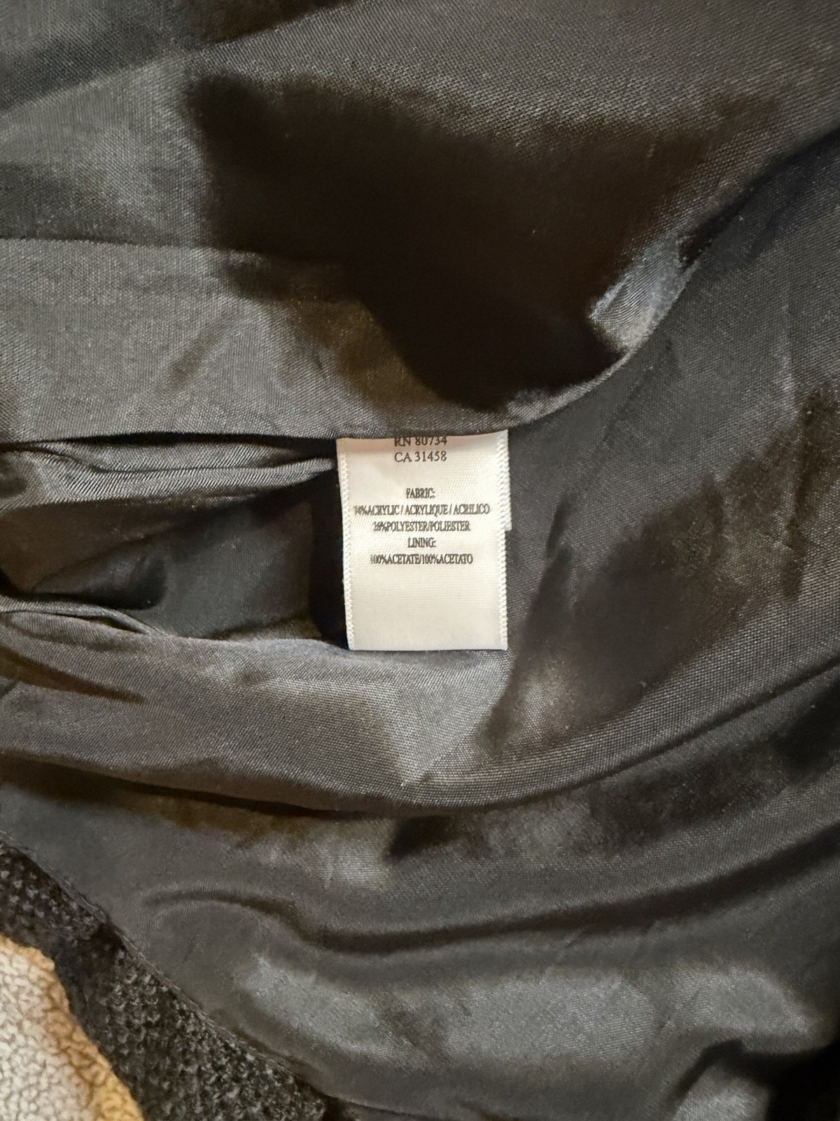 BCBGeneration Black Short Sleeve Button Collared … - image 4