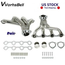 Pair Stainless 4-1 Headers Kit For Ford 289-302-351 V8 Sbc Small Block Hugger Us Pair Stainless 4-1 Headers Kit For Ford 289-302-351 V8 Sbc Small Block Hugger Us