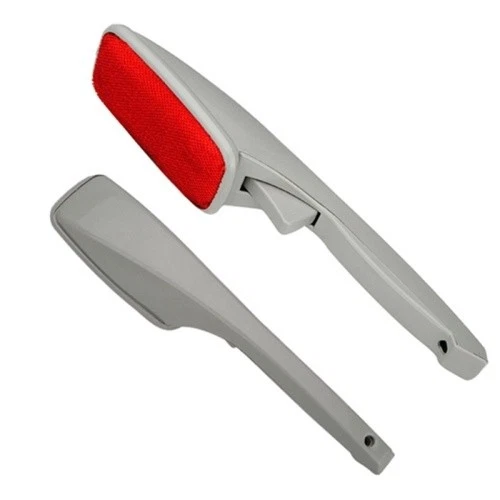 FDG Brosse à vêtement VelourTete Pivotable anti-bouloches, poils d'animaux