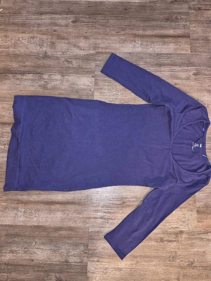 H&M Kleid lila Langarm - Bild 2 von 2