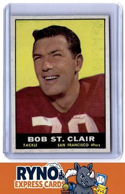 Bob St. Clair 1961 Topps #63